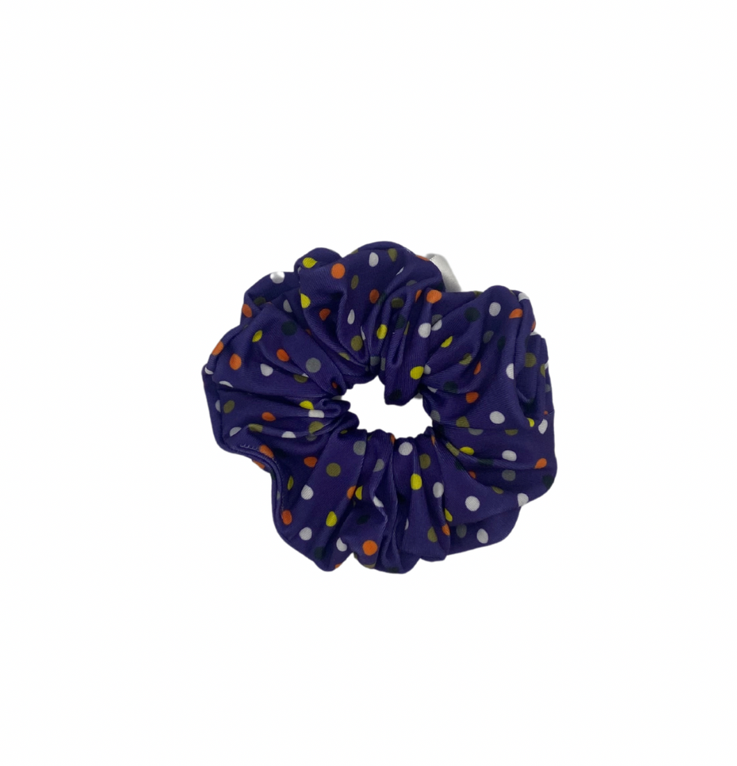 Pop Scrunch - Purple Polka dots