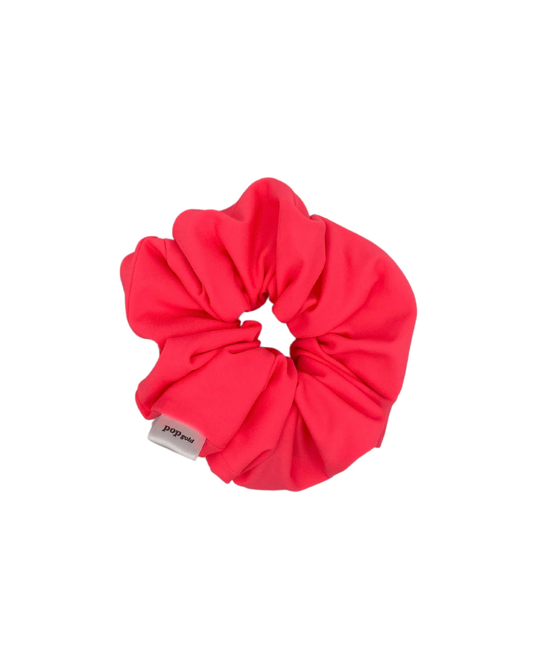 Swim pop scrunch: Vibrant Coral