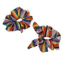 Load image into Gallery viewer, Pop Scrunchie: Pride colours
