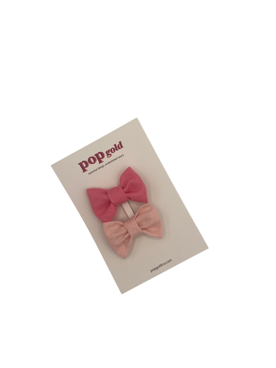 Clip in Bows: Pink combo